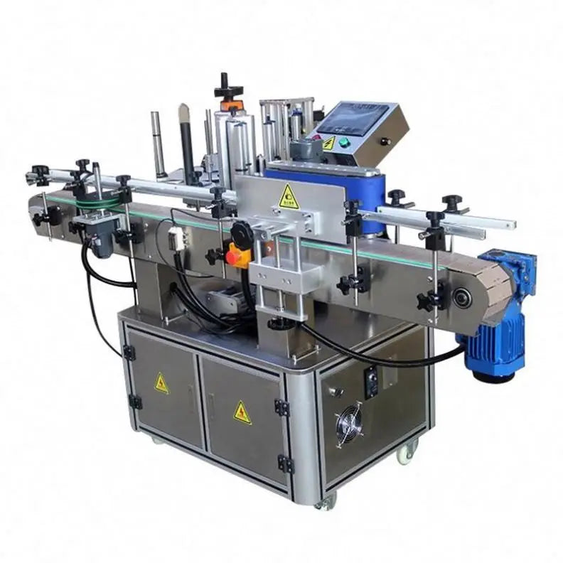 TEBAK SY-300 Fully Automatic Plastic Paper Pouch Sticker Labeling Machine New Automatic Corner Labeling Machine