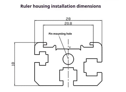 Magnetic Scale KA800MC-5 High-precision Optical Grating Ruler CNC Machine Electronic Scale Digital