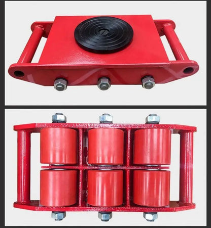 Factory Wholesale 360 Degree Small Tank Material Handling Tools Cargo Trolley Rotating Industrial Machinery Mover