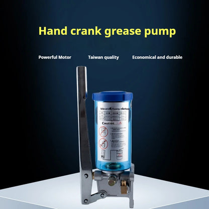 Manual hydraulic Pump LSG-05 LSG-08 Series Manual Lubricating Pump Hand Operated Grease Lubricator 6mm Outlet 500CC 800CC