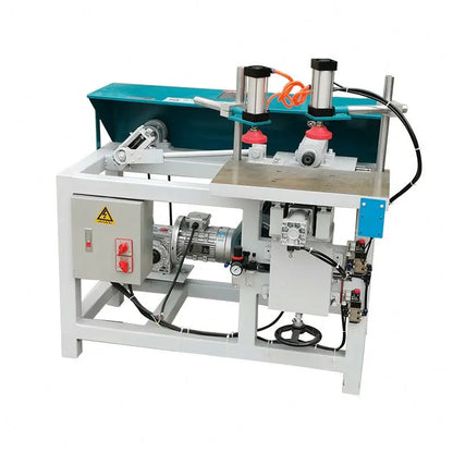 A TEBAK Simple Single Spindle Mortising Slotting Woodworking Horizontal Tenon Slot Mortise Single Head Machine for Wood Door Lock