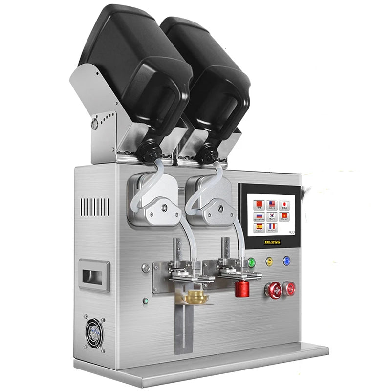 Liquid Bottle Filling Machine Nail Polish Glue Weighing Canning Eyelash UV Glue Liquid Automatic Quantitative Filling Machine