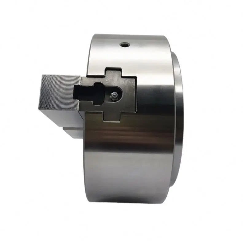 2 Jaw Lathe Chuck 6/8/10/12 Inch 2 Jaw Dynamic Non Through Hole Hydraulic Chuck Power Chuck for CNC Lathe Machine