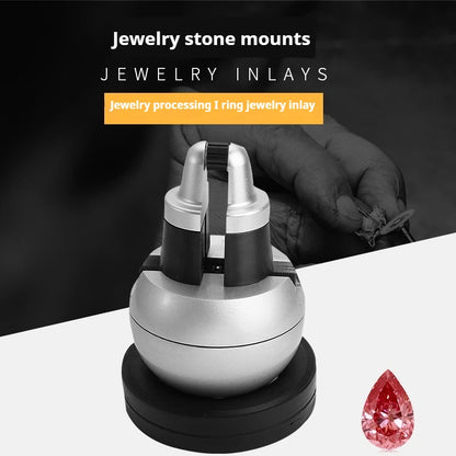 ANDUUK Ball Vise 5" Engraving Setting Tool 360 Rotation Engraving Block Vise Jewelry Engraving Block Tools Standard Block