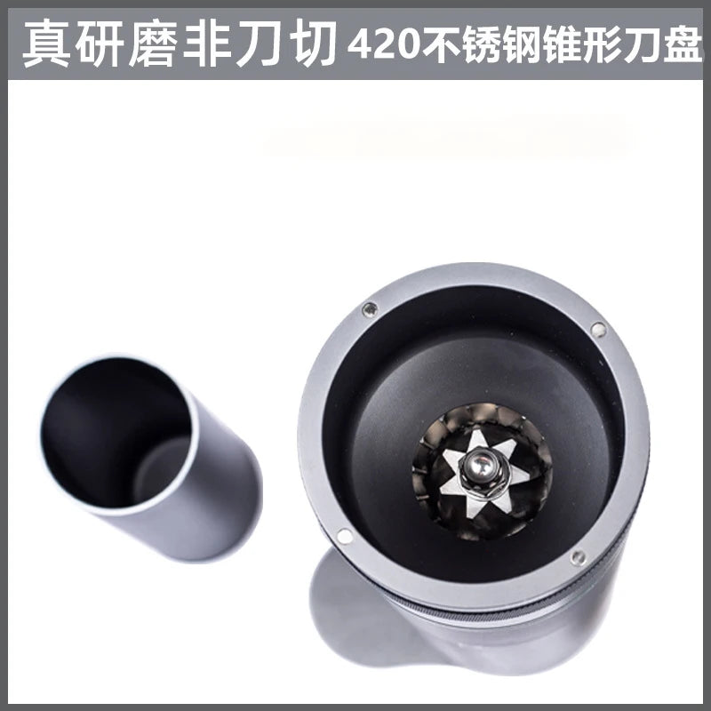 Electric Coffee Grinder Portable Automatic Rechargeable Coffee Grinder Electric Coffee Bean Grinder