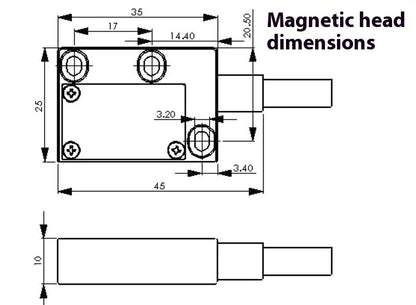 Magnetic Scale KA800MC-5 High-precision Optical Grating Ruler CNC Machine Electronic Scale Digital