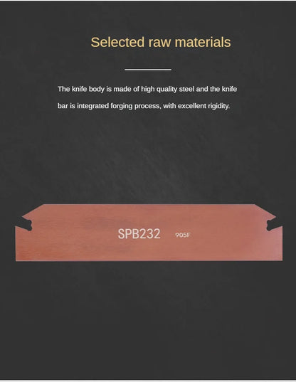SPB SMGB Grooving Cutting Tool Insert SPB226/326/426/526/232/332/432/532/632 SMG322 426 432 Turning Tool SMM1626 Tool Holder