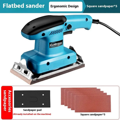 TK Factory Direct Sander 220V Portable Surface Finishing Electric Orbital Sander Woodworking Constant Speed 400W Sanding Machine
