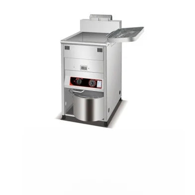 Industrial Deep Fryer Machine Double Cylinder Screen Burger Restaurant Fryer Restaurant Equipment Thickened Batch Hair Fryer