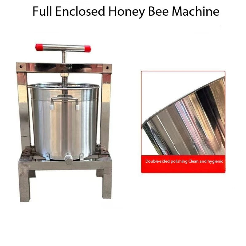 TEBAK Multi-purpose Honey Pressing Machine Stainless Steel Thick Honey Pressing Machine Home Use
