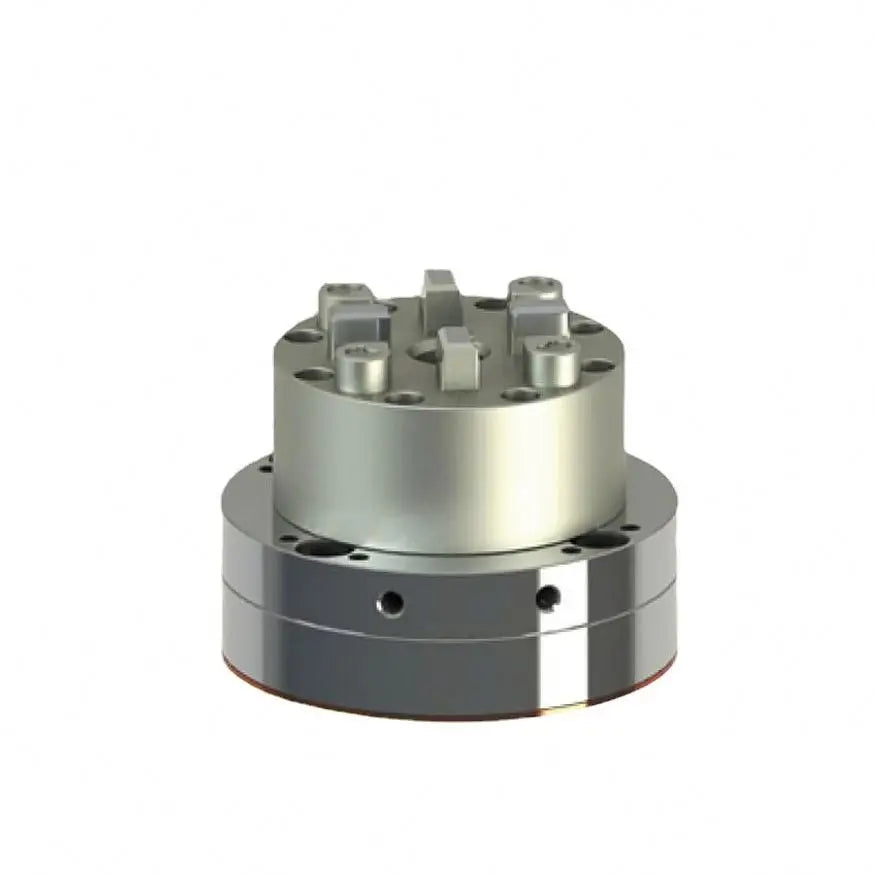 TEBAK Cnc Machining  Direct Selling 4 Jaw Solid Built-in Cylinder Pneumatic Vacuum Chuck D100 with Functional Base