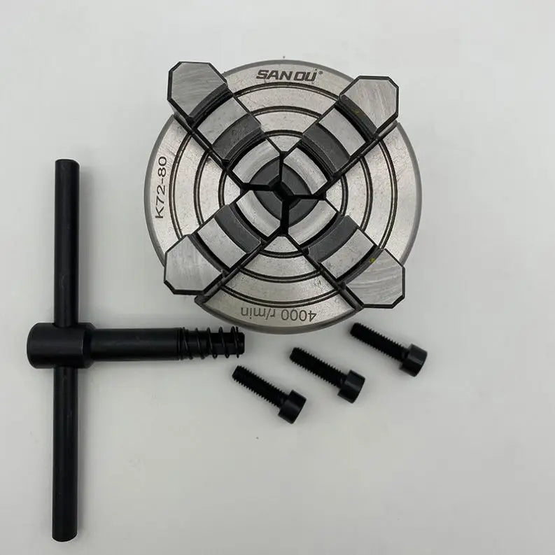 Factory Wholesale Lathe Chuck 4 Jaw Independent Chuck K72 Series 80MM 100MM 125MM 160MM 200MM 250MM