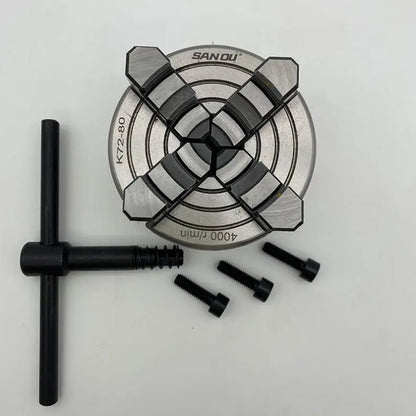 Factory Wholesale Lathe Chuck 4 Jaw Independent Chuck K72 Series 80MM 100MM 125MM 160MM 200MM 250MM