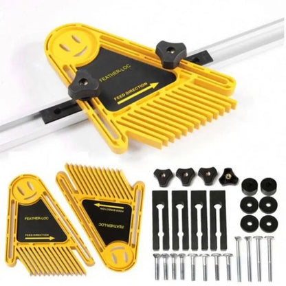 Tebak Multi-purpose Feather Board Set Woodworking Engraving Machine Double Featherboards Miter Gauge Slot Woodwork DIY Tools