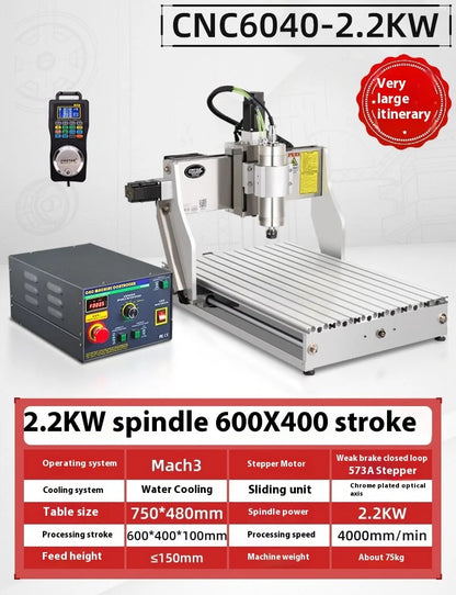 TEBAK JY-04 Wood CNC Router Engraver Industrial Engraving Machine 6040 1.5kw 2.2kw Milling Machine  Industrial Engraving Machine