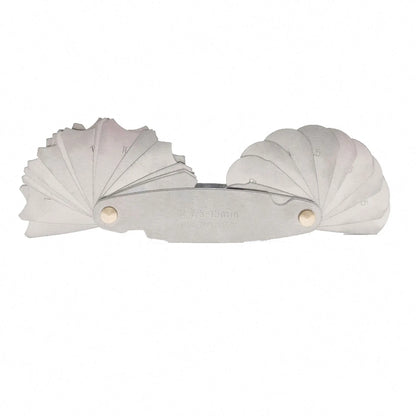 Wholesale 1.0-7.0mm  Radius Gauge 7.5-15mm  Gauge De Radio