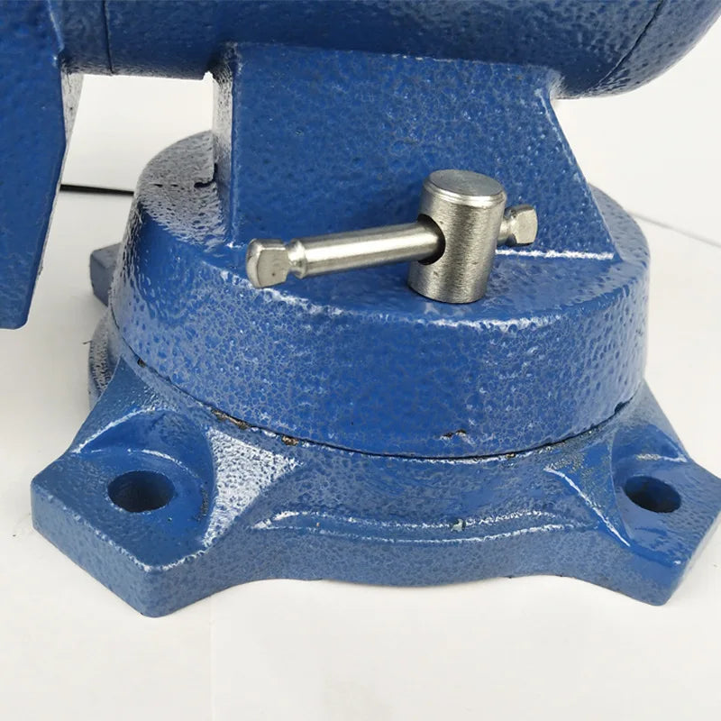 ANDUUK Double-sided vise Multi-Purpose Series Bench Vice Industrial 4" 5"6" Bench Vice Light Duty Bench Vise Multi Purpose Vise