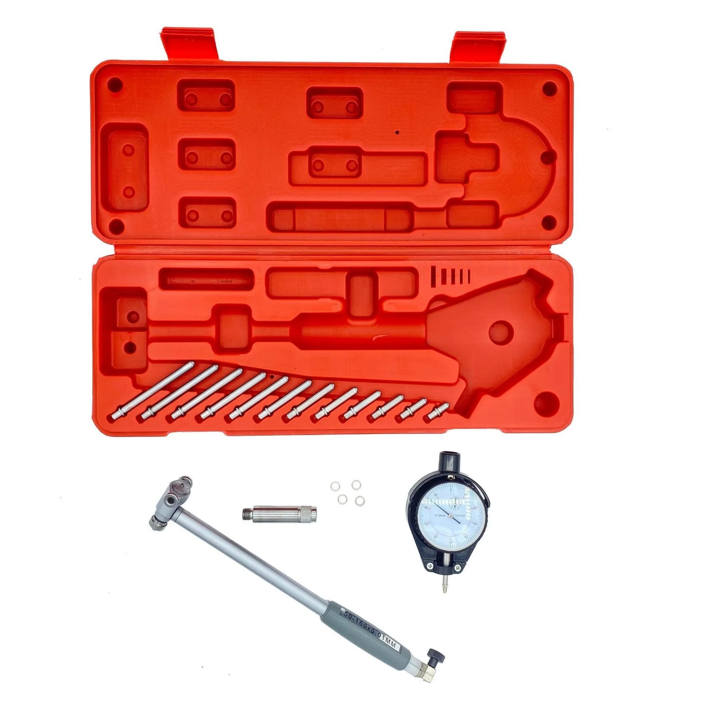 TEBAK 18-35mm 0.01mm Dial Indicator Dial Bore Gauge Hole Diameter Dial Indicator Bore Gauge