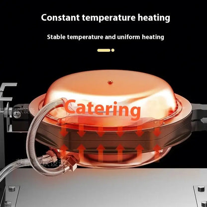 TEBAK Egg Bubble Electric Nonstick Waffle Making Machine Commercial Bubble Waffle Egg Machine Egg Waffle Maker