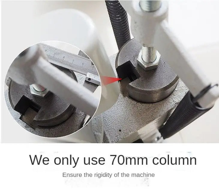 TEBAK MK361A 750W/1200W Mortiser Mortising Machine Woodworking Tenoning Machine Punching Square Drilling Hole Machine