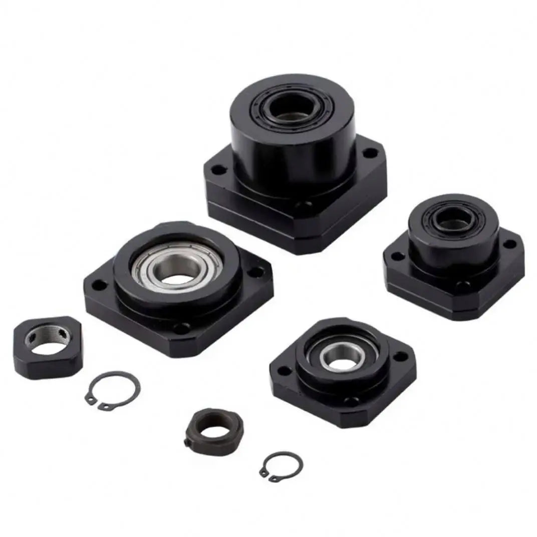 TEBAK D-03 SFU1605 SFU1604 Ballscrew Ball Screw End Support FK12 Fixed Side FF12 FK10 FK 10 FK15 FK15 FF20FK20 Floated Side
