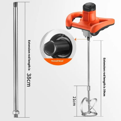 TEBAK High Power Customizable Industrial-Grade Industrial Hand-held Steering Wheel Electric Mixer Liquid Agitator Blender