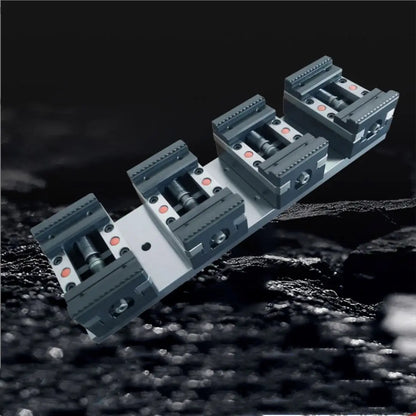 TEBAK Multi Station Machining Center Workbench Vise Grip Rack Bench Vise by Side Fixed Base Quick Clamping Vise for Cnc Machines