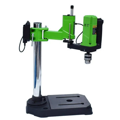 Woodworking BG-5199 Bench Drill - Large Working Diameter - Plug-in Lithium Battery Dual-use Z-shaped Swivel Drill - Tap Machine