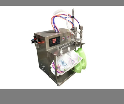 Tebak Semi-Automatic Customize Filling Heads Spout Pouch Bag Doypack Liquid Drinking Water Filling Capping Packing Machine