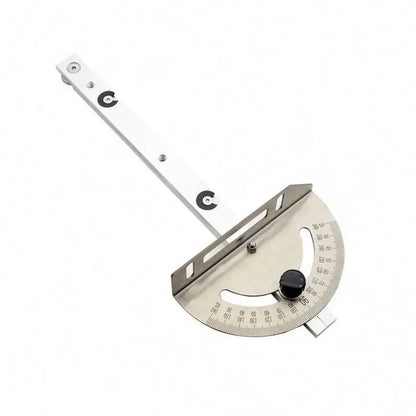 Miter Gauge Aluminum Profile Fence With Track Stop Table Saw Router Miter Gauge Saw Assembly Ruler for Woodworking Tools DIY