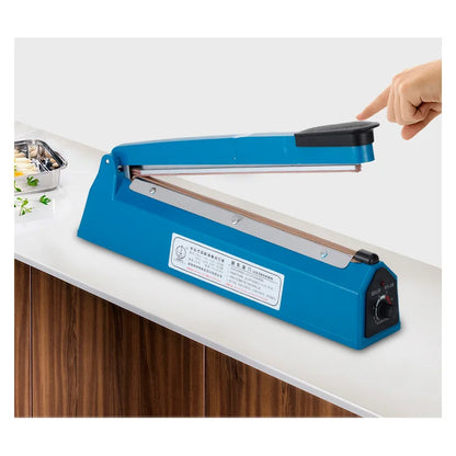 Hot Heat Sealer Model 300 Food Packing  Impulse Sealer Iron Body Durable Lightweight Operated Hand Pressure Sealing Machine