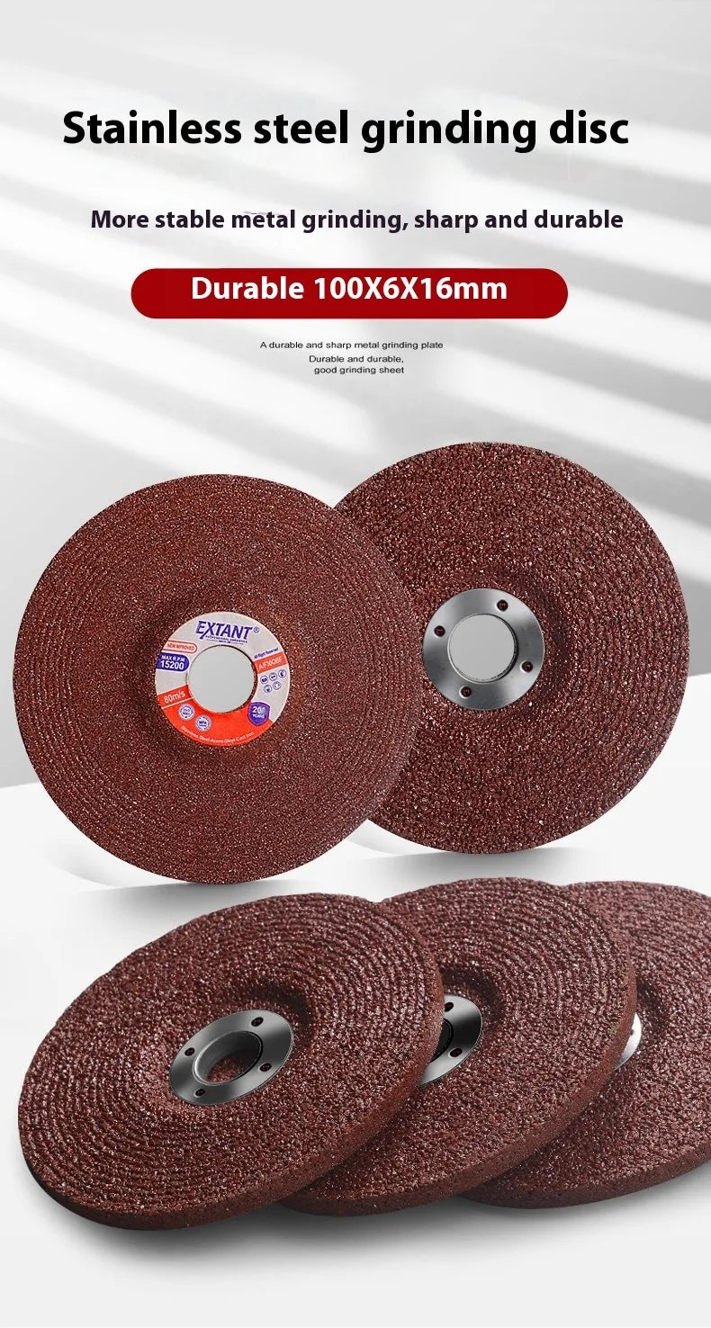 TEBAK 4inch 6 Inch Abrasive Grinding Disc Resin Sanding Wheel Abrasive Flap Disk Diamond Tools for Timble Wood Floor