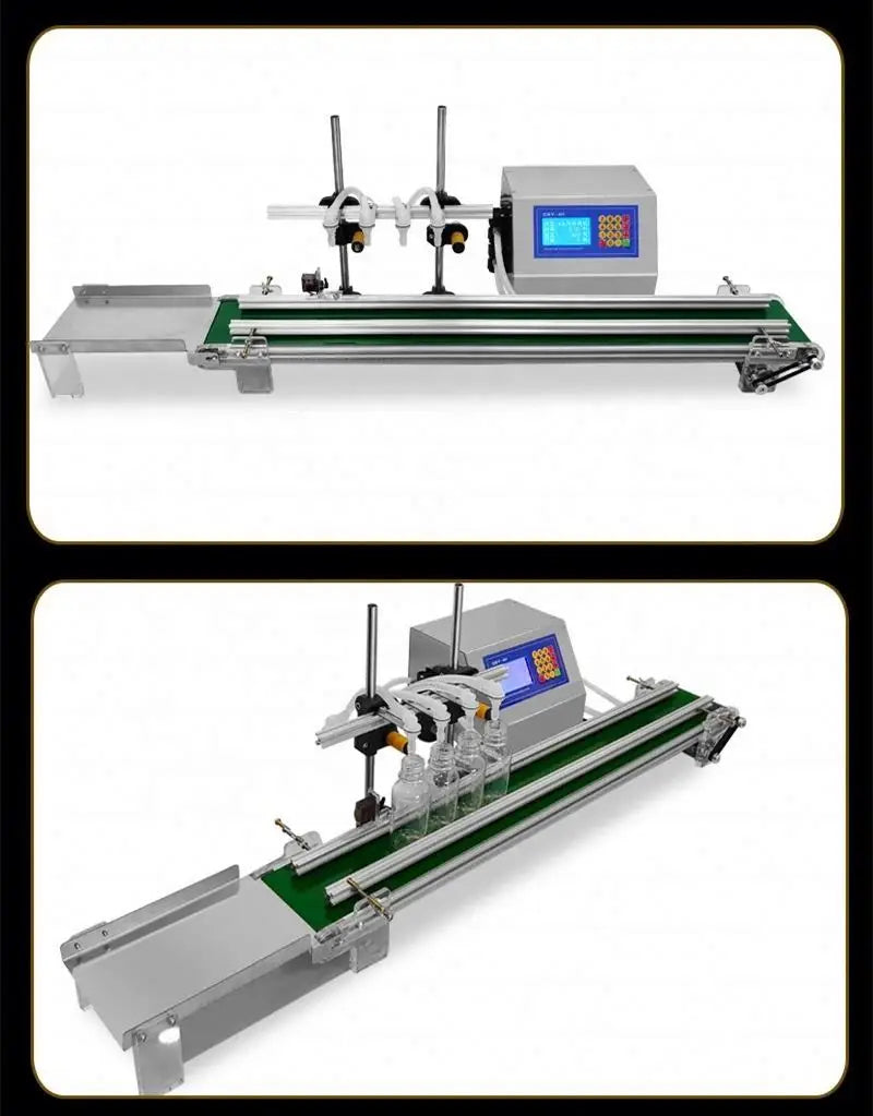 TEBAK CSY-4H1200 Automatic Peristaltic Pump Small Liquid Filling Machine Four Line Conveyor Belt Filling Machine