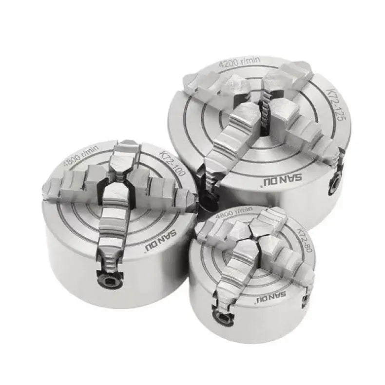 Factory Wholesale Lathe Chuck 4 Jaw Independent Chuck K72 Series 80MM 100MM 125MM 160MM 200MM 250MM