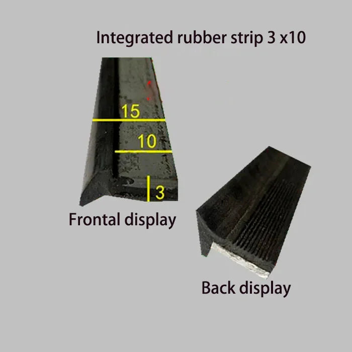 Machine Tool Protective Cover Seals the Oil Scraping Strip 3.0x10 Wiper 4.0x12 5.0x15 Wiper for CNC Machine Telescopic Cover