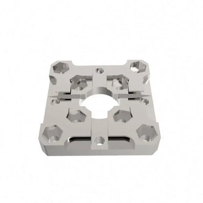 TEBAK 3R High-precision Positioning Plate 54*54 mm 70*70 mm Macro Pallet Stainless Steel Centering Plate for EDM Quick Locking