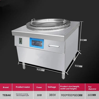 Electromagnetic Fried Dumpling Arrival High Power Commercial Induction Cookers Single Burner Induction Wok Cooker