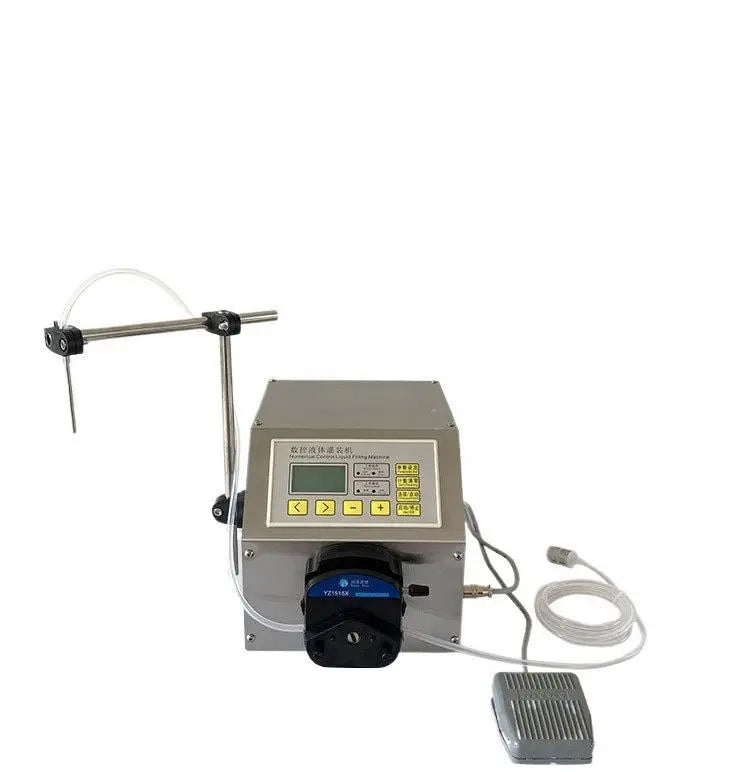 TEBAK SY-51A Semi-automatic Peristaltic Pump Filling Machine Oil Grease Olive Lubricating Oil Liquid Bottle Filling Machine