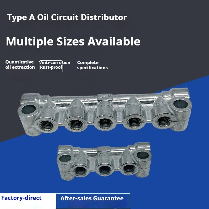 Cnc Machine Tools Mechanical Lubrication System for Oil Separator and Lubrication Accessories Resistance Oil Circuit Distributor