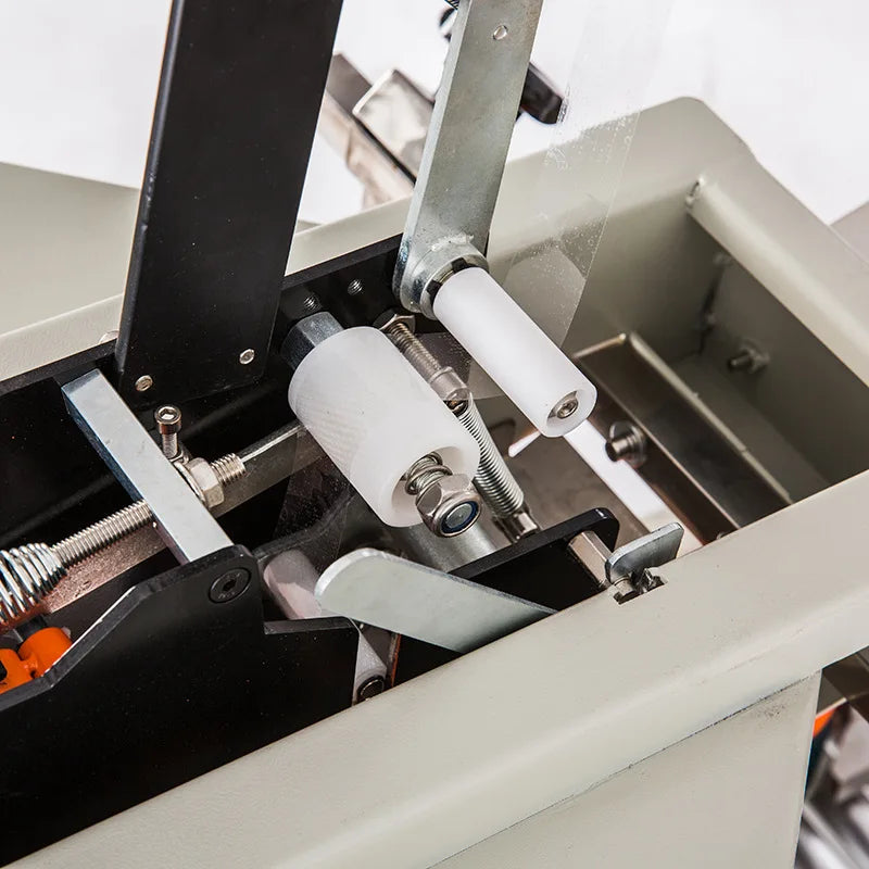 TEBAK Heavy Carton Express CE Automatic Conveyor Adhesive Side Belt Taping Sealing Packing Machine With Movable Caster