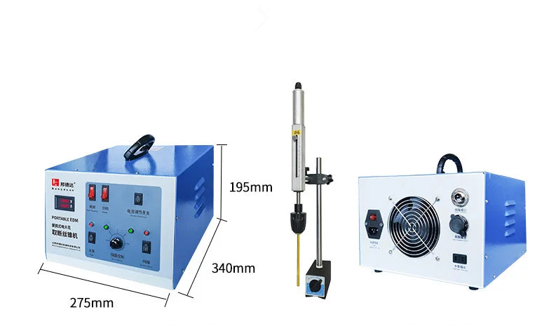 Small Hole Edm Molding Drilling Machine BD-8SG Portable Mini Automatic Edm Molding Drilling Machine Broken Bolt Removal Machine