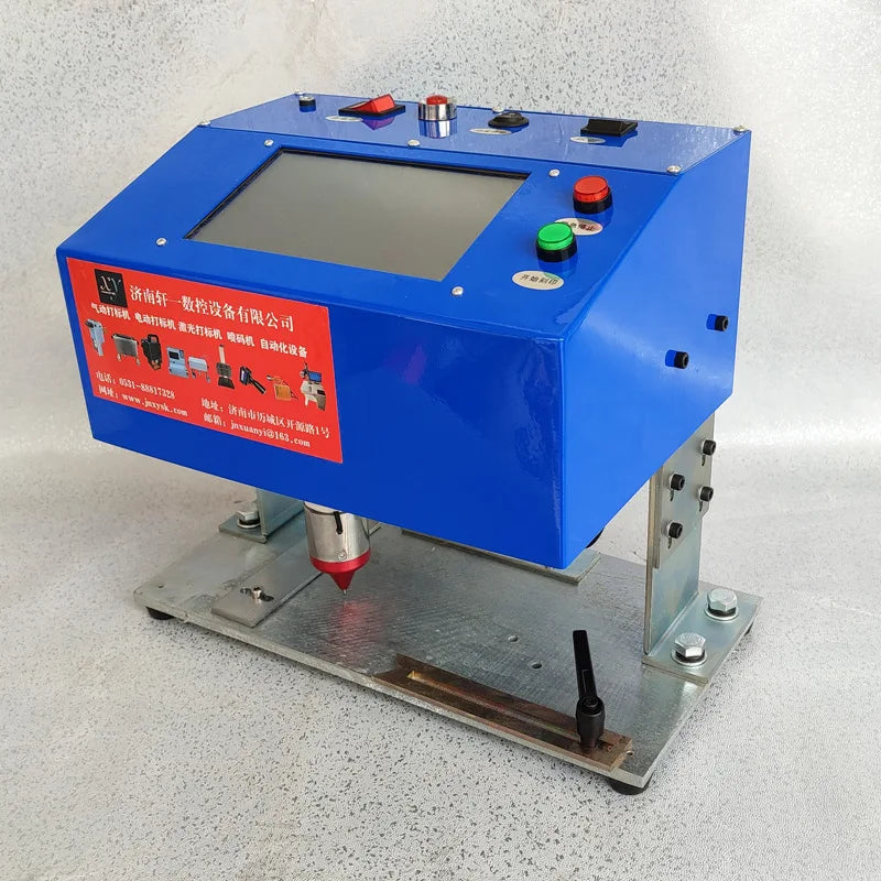TEBAK XY-24 16040/16090 Nameplate / Sign / Serial Number / Vin Number Dot Peen Marking Machine for Plate / Stainless