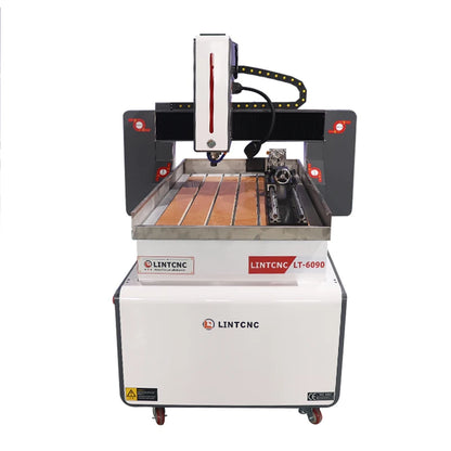 A TEBAK Cnc Router Machine 1212 6090 Woodworking  Machines Vacuum Table Desktop Milling Cnc Mill 4 Axis 3D Wood Drill Cutter