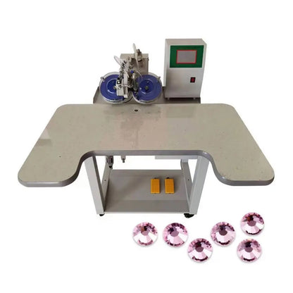 TEBAK Ultrasonic Rhinestone Fix Rhinestone Machine Template Machine Rhinestone Setting Machine for Cloth