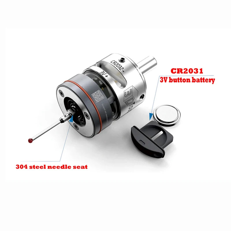 TEBAK CNC WP-500 V6 Anti-roll 3D Edge Finder Touch Probe to Find the Center Desktop Probe Compatible with mach3 Grbl