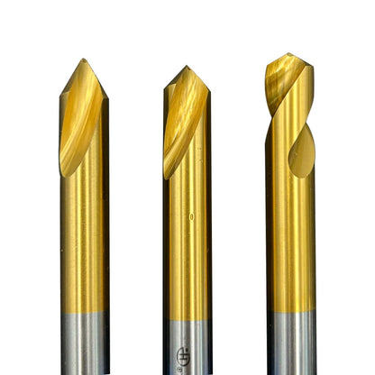 TEBAK China Titanium Coated Centering Drill *60 Degree Drill Bits for Machine Tools Hss Auger Cobalt Drill Lathe Machine Tool