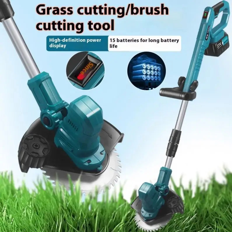 Hedge Trimmer Battery Garden Tools 20V Cordless Grass Cutting Power Single Blade Long Reach Electric Hedge Trimmer Machine