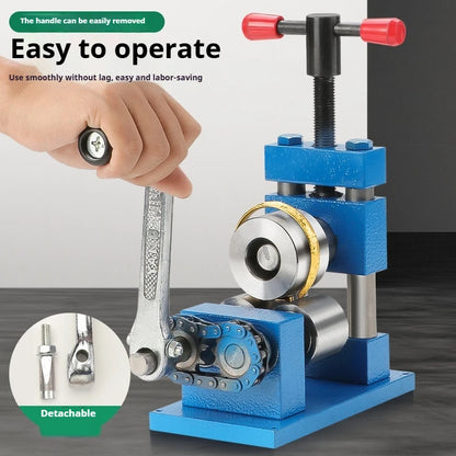 TEBAK Jewellery Tools Bangle Forming Tool Ring Forming Machine Jewelry Making Set Bracelet Pressing and Rounding Machine