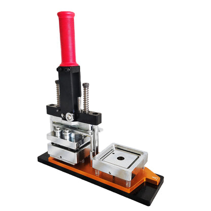 TEBAK High Quality Refrigerator Sticking Machine Photo Sticking Machine Badge Making Machine Blank Tin Metal Fridge Magnet