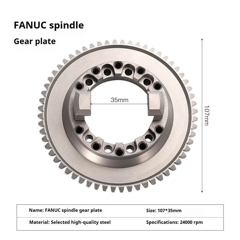 TEBAK  Spindle Cutting Disc Pressing Ring Cylindrical Pin 24000 Rpm CNC Machine Tool Processing Center Accessories